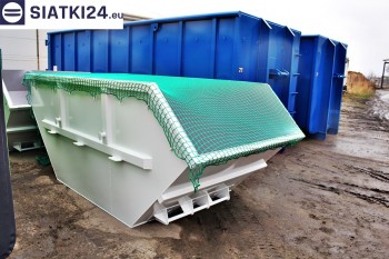 Siatki Sulejówek - Siatka przykrywająca na kontener - zabezpieczenie przewożonych ładunków dla terenów Sulejówka